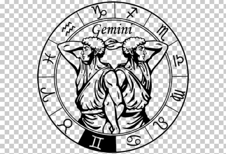Astrological Sign Zodiac Gemini Aquarius PNG, Clipart, Area, Art, Astrology, Black And White, Circle Free PNG Download