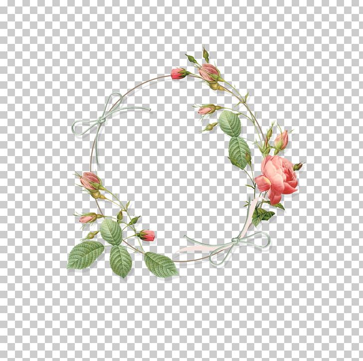 Rose Flower Borders And Frames Floral Design PNG, Clipart, Artificial Flower, Blossom, Borders And Frames, Branch, Circle Free PNG Download