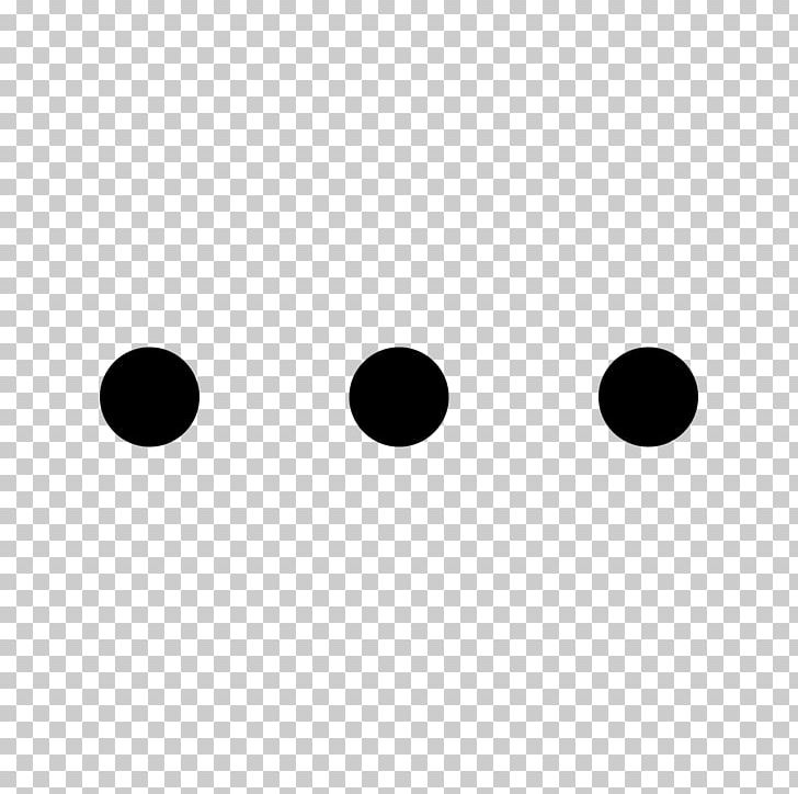 Ellipsis Full Stop Punctuation Computer Icons Sentence PNG, Clipart, Ampersand, Backslash, Black, Black And White, Body Jewelry Free PNG Download