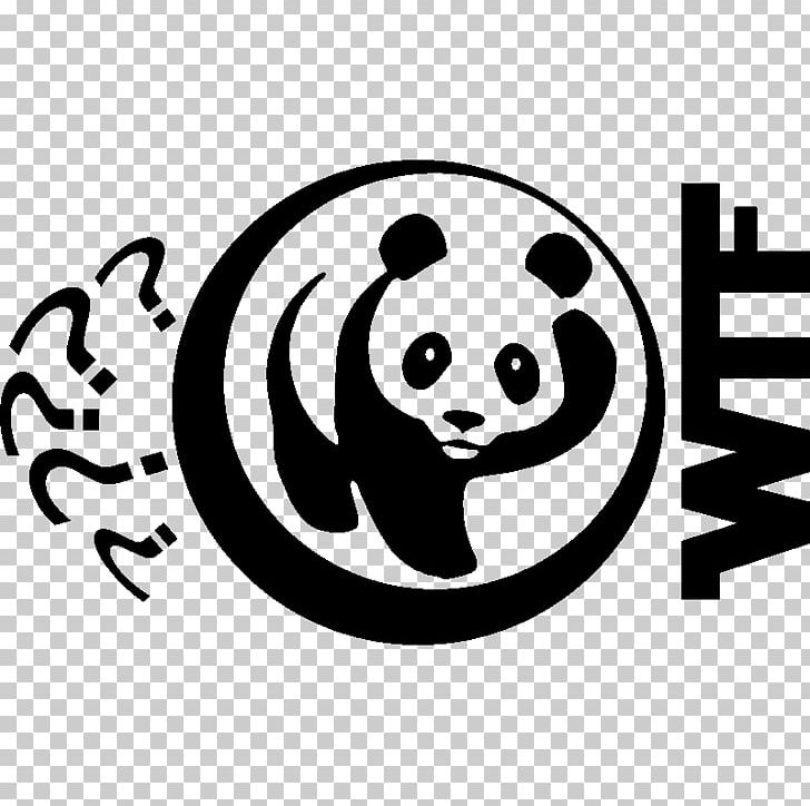 Giant Panda Sticker Bear Brand PNG, Clipart, Animals, Bear, Black, Black And White, Brand Free PNG Download