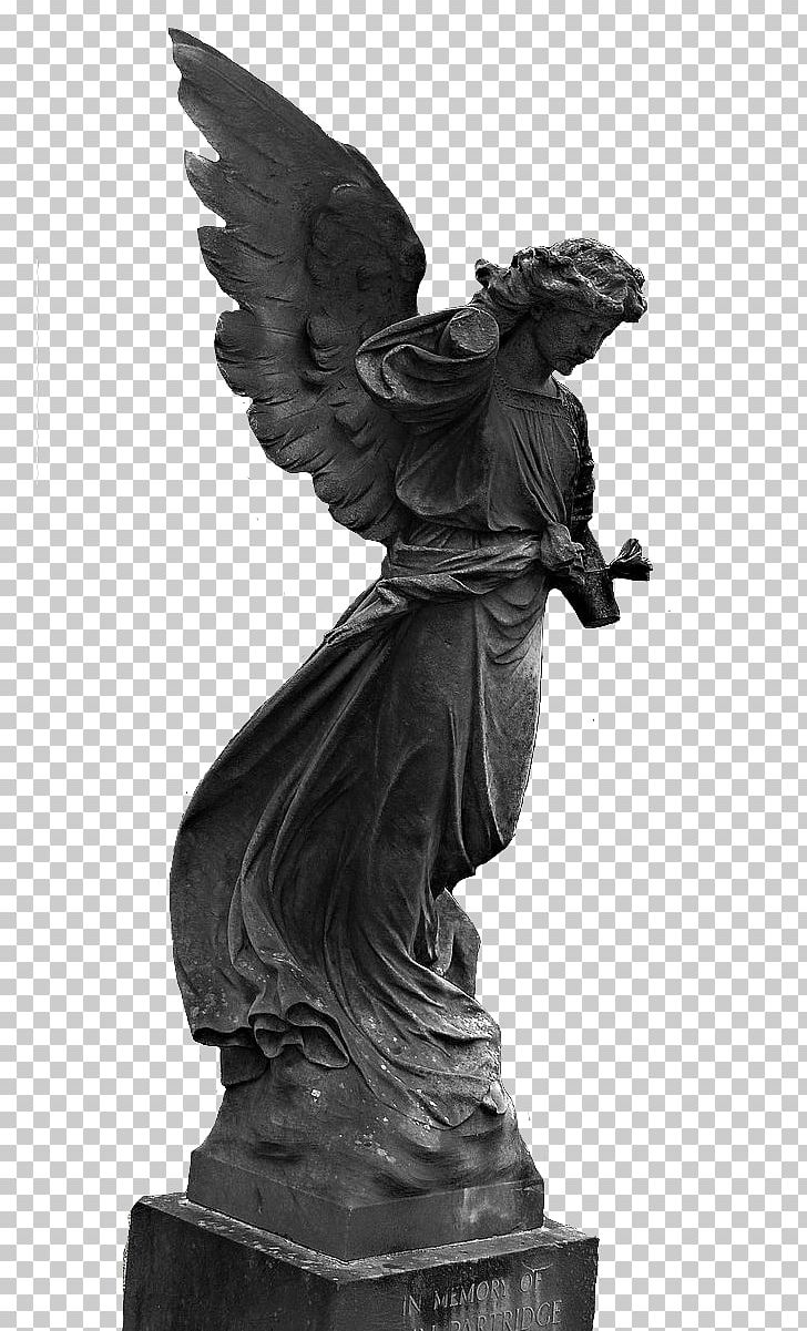 Statue Stone Sculpture Figurine PNG, Clipart, Angel, Angels, Angel Statue, Artwork, Black And White Free PNG Download