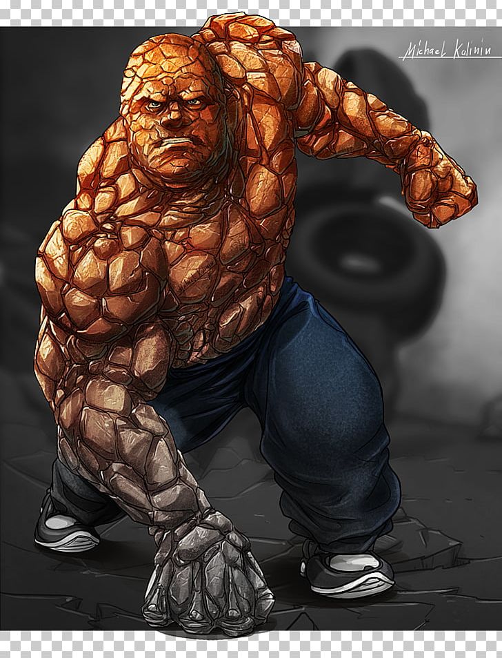 Thing YouTube Fantastic Four Drawing PNG, Clipart, 20th Century Fox, Aggression, Arm, Art, Bodybuilder Free PNG Download