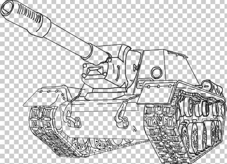 Drawing Line Art World Of Tanks Painting PNG, Clipart, Angle, Art, Artwork, Black And White, Combat Vehicle Free PNG Download