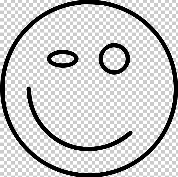 Smiley Eye White Line Art PNG, Clipart, Area, Black, Black And White, Circle, Emoticon Free PNG Download