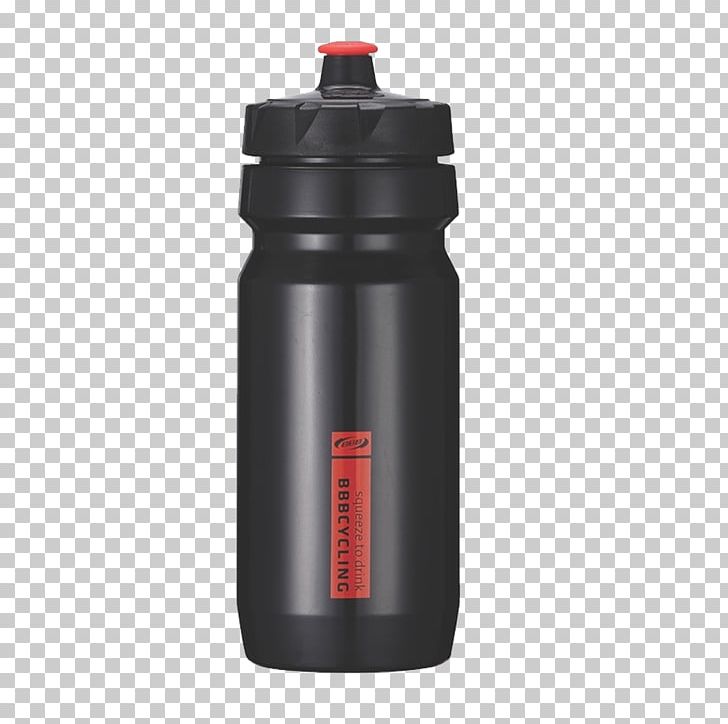 black bike bottle