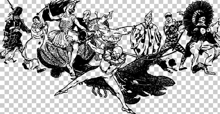Art Black And White Drawing PNG, Clipart, Art, Black And White, Clown, Comics Artist, Commedia Dellarte Free PNG Download