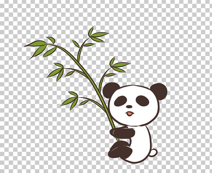 Bear Giant Panda Ueno Zoo Qixi Festival Sasa PNG, Clipart, Animals, Bear, Carnivoran, Fictional Character, Flower Free PNG Download