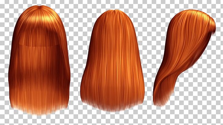 orange hair clipart