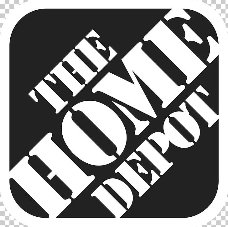 The Home Depot Logo Company Retail PNG, Clipart, Angle, Black, Black And White, Brand, Company Free PNG Download