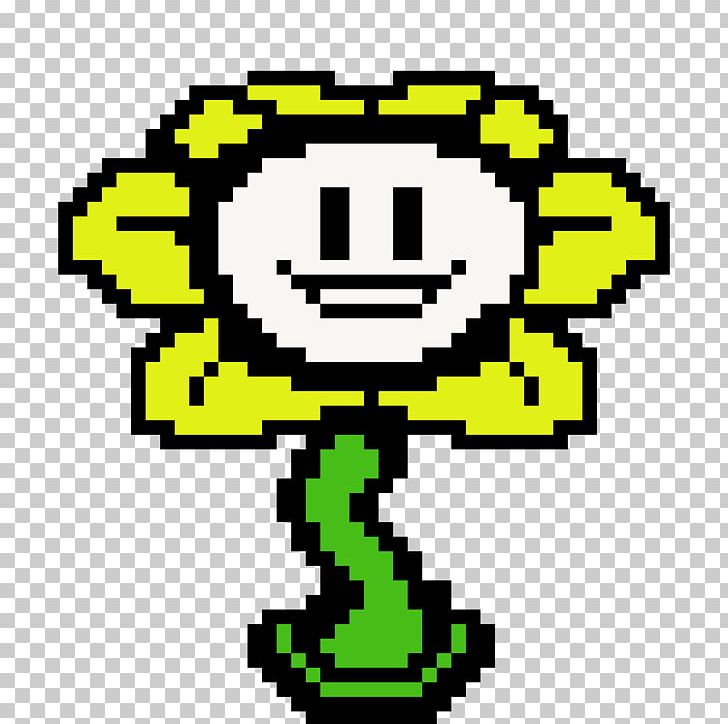 Undertale Flowey Pixel Art Minecraft Video Games, PNG, 1200x1200px,  Undertale, Area, Art, Brand, Deviantart Download Free