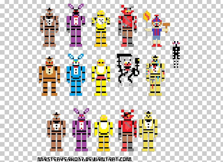 Five Nights At Freddy's Pixel Art 8-bit PNG, Clipart,  Free PNG Download