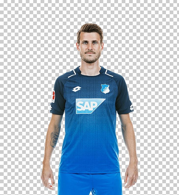 Kevin Vogt TSG 1899 Hoffenheim Jersey 2017–18 UEFA Champions League Germany PNG, Clipart, Blue, Clothing, Electric Blue, Football, Germany Free PNG Download