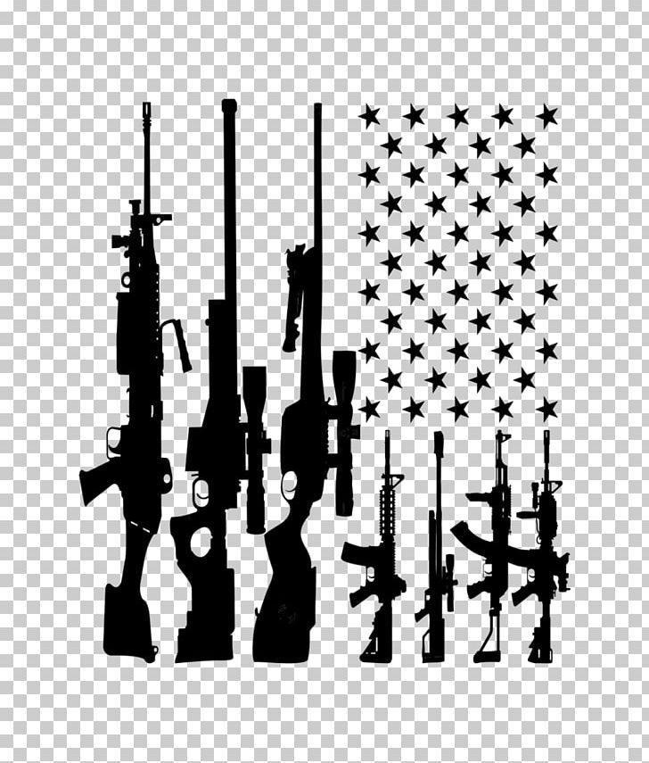 Wall Decal United States Paper Sticker PNG, Clipart, Black, Black And White, Decal, Firearm, Flag Of The United States Free PNG Download