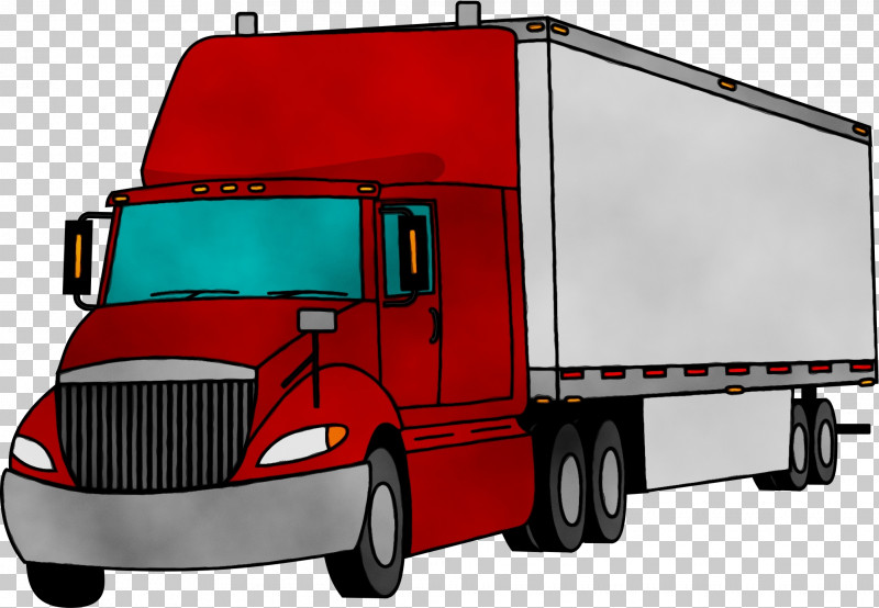 Land Vehicle Vehicle Truck Trailer Truck Transport PNG, Clipart, Car, Commercial Vehicle, Freight Transport, Land Vehicle, Paint Free PNG Download