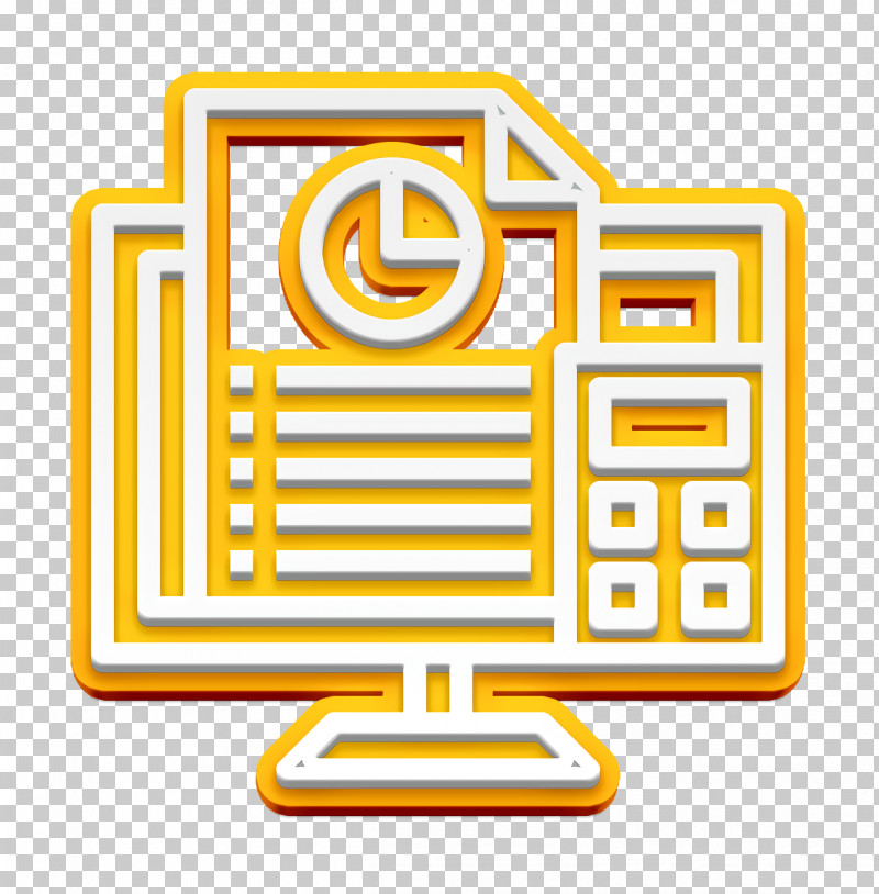 System Icon Accounting Icon Digital Service Icon PNG, Clipart, Accounting Icon, Digital Service Icon, Line, System Icon, Yellow Free PNG Download