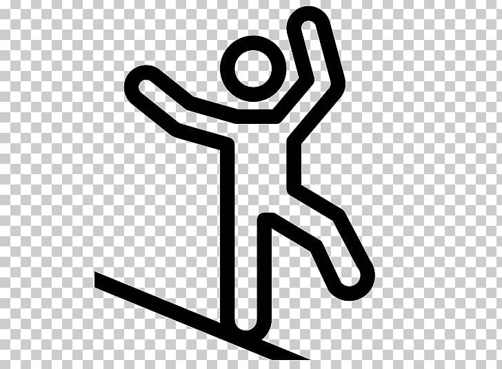 Computer Icons Tightrope Walking Acrobatics Black & White PNG, Clipart, Acrobat, Acrobatics, Angle, Area, Black And White Free PNG Download