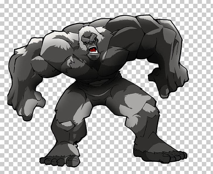 Gorilla Solovar Muscle Koko Primate PNG, Clipart, Animals, Bodybuilder  Drawing, Cartoon, Comics, Drawing Free PNG Download