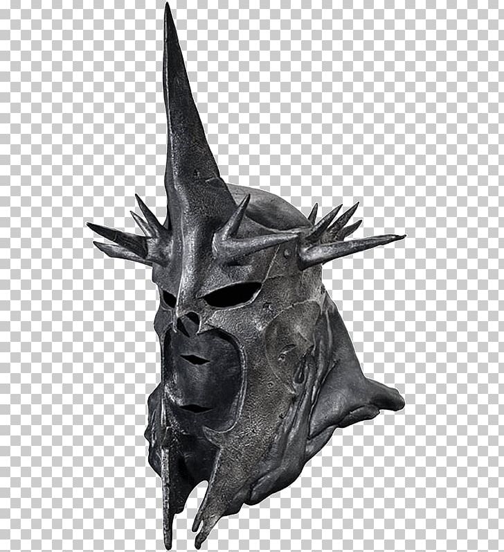 Witch-king Of Angmar The Lord Of The Rings: The Battle For Middle-earth II: The Rise Of The Witch-king Mask Nazgûl PNG, Clipart, Angmar, Art, Black And White, Buycostumescom, Clothing Accessories Free PNG Download