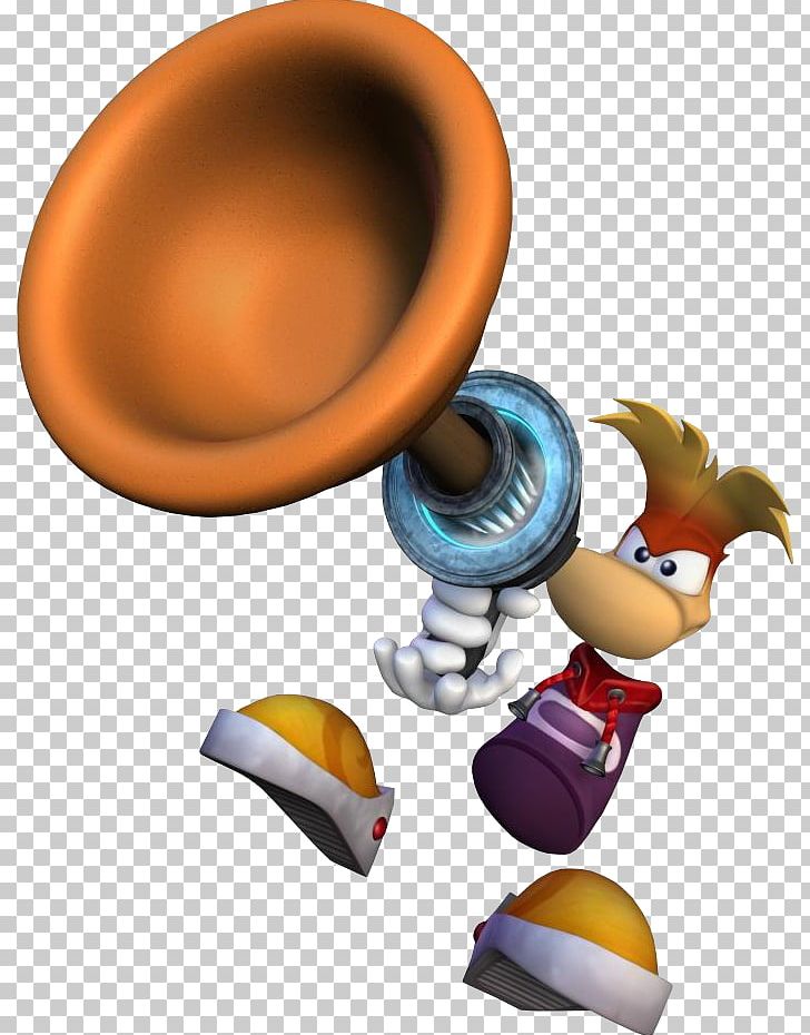 Rayman Raving Rabbids Rayman M Wii Rayman 4 PNG, Clipart, Art, Brass Instrument, Megaphone, Others, Plunger Free PNG Download