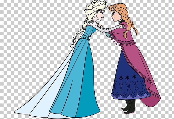 Elsa Anna Frozen PNG, Clipart, Anime, Anna, Cartoon, Character, Clothing Free PNG Download