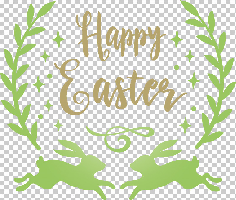 Happy Easter PNG, Clipart, Grass, Happy Easter, Plant, Text Free PNG Download