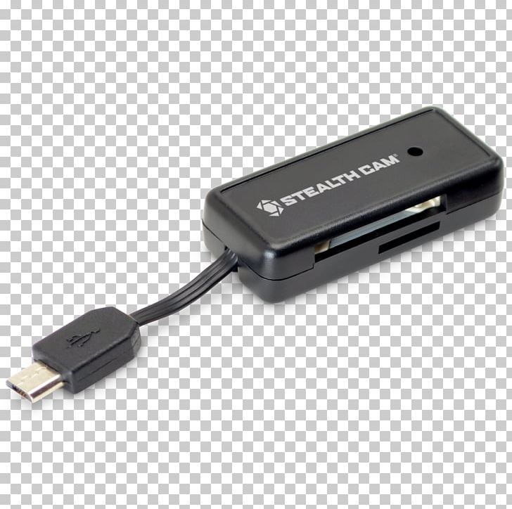 Memory Card Readers Secure Digital USB On-The-Go StealthCam TrailCam View PNG, Clipart, Adapter, Cable, Camera, Card Reader, Data Storage Device Free PNG Download