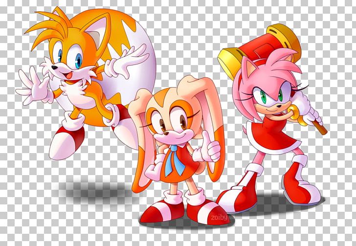 Amy Rose Sonic The Hedgehog Tails Cream The Rabbit Character PNG, Clipart, Amy Rose, Anime, Anthropomorphism, Art, Cartoon Free PNG Download