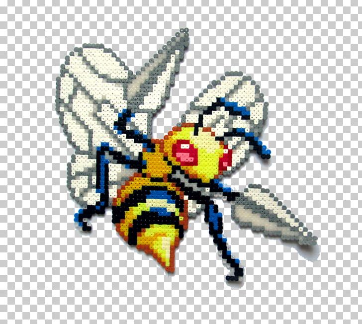 Beedrill Pokémon Yellow Sprite Weedle PNG, Clipart, Art, Bead, Body Jewelry, Butterfly, Desktop Wallpaper Free PNG Download