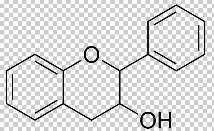 Flavan-3-ol Chemical Compound Benzopyran Flavonoid PNG, Clipart, Angle, Area, Benzopyran, Black, Black And White Free PNG Download