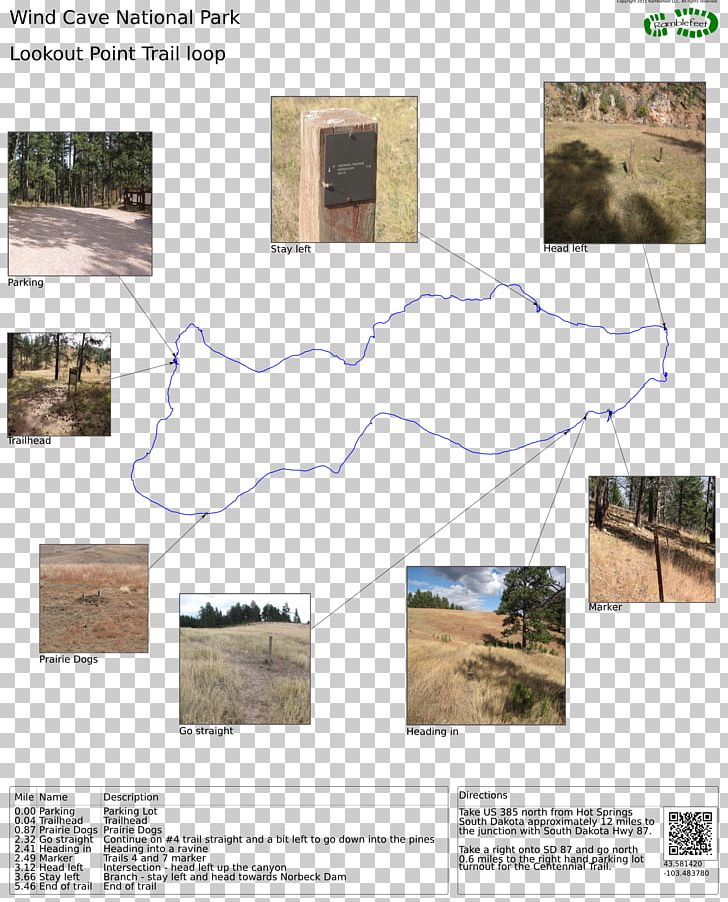 Lookout Point Trail Trail Map Scenic Viewpoint PNG, Clipart, Angle, Cave, Educational Trail, Elevation, Elk Mountain Free PNG Download