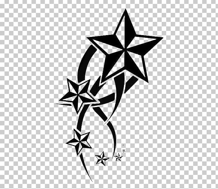 Nautical Star Tattoo Artist Drawing PNG, Clipart, Airbrush, Animal, Art, Artwork, Black And White Free PNG Download