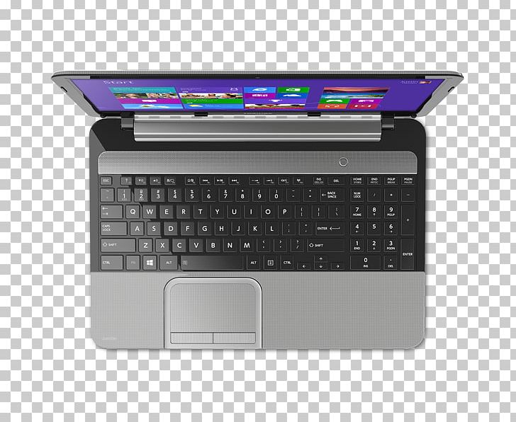 Netbook Laptop Intel Computer Keyboard Toshiba Satellite PNG, Clipart, Computer, Computer Accessory, Computer Hardware, Computer Keyboard, Electronic Device Free PNG Download