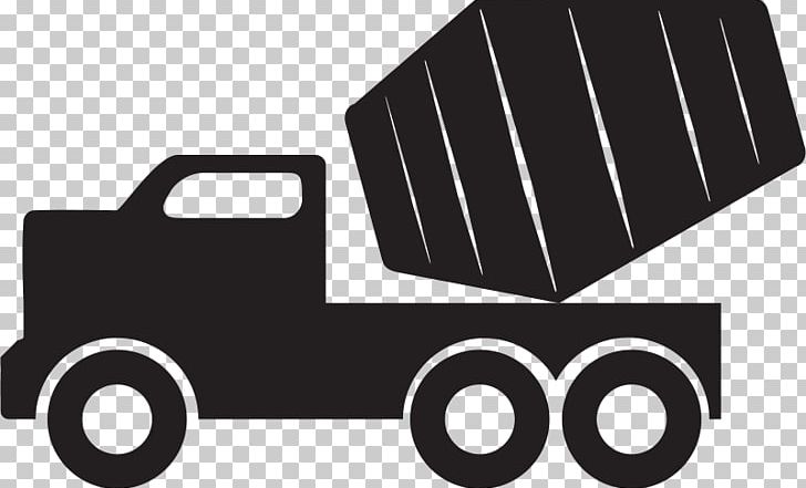 Concrete Mixer Cement Truck PNG, Clipart, Automotive Design, Betongbil, Black, Black And White, Black Truck Free PNG Download