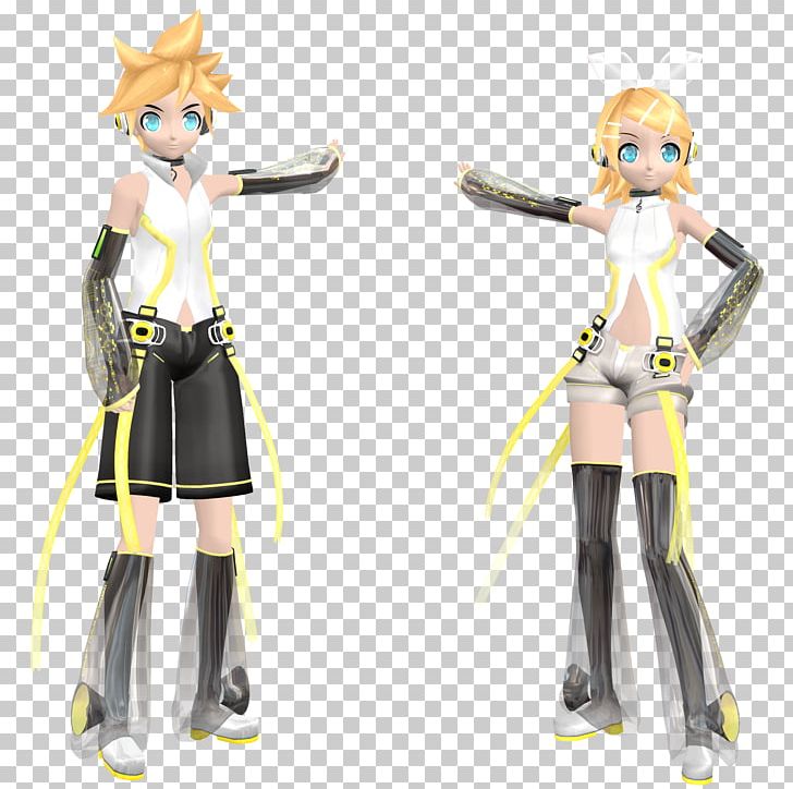 Kagamine Rin/Len MikuMikuDance Hatsune Miku Art Vocaloid PNG, Clipart, Action Figure, Action Toy Figures, Art, Artist, Cartoon Free PNG Download