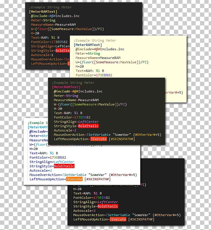 Rainmeter Sublime Text Editing Color Scheme PNG, Clipart, Brand, Color, Color Picker, Color Scheme, Computer Program Free PNG Download