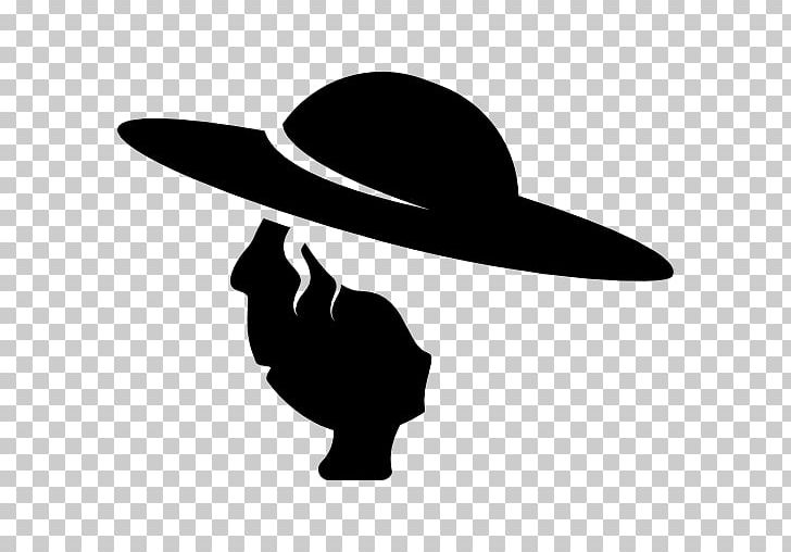 Woman With A Hat Woman In Hat Computer Icons PNG, Clipart, Black And White, Computer Icons, Cowboy Hat, Download, Encapsulated Postscript Free PNG Download