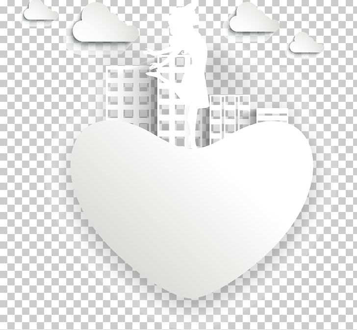 Black And White Heart PNG, Clipart, Angle, Beautiful Women, Building, Cloud, Design Element Free PNG Download