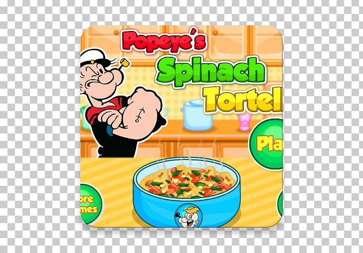 Popeye Vegetarian Cuisine Spinach Game Recipe PNG, Clipart, Cartoon, Child, Cuisine, Dish, Fish Free PNG Download