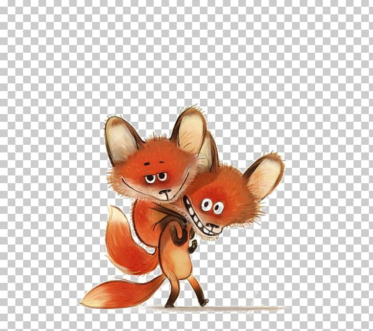 cute drawings of baby foxes