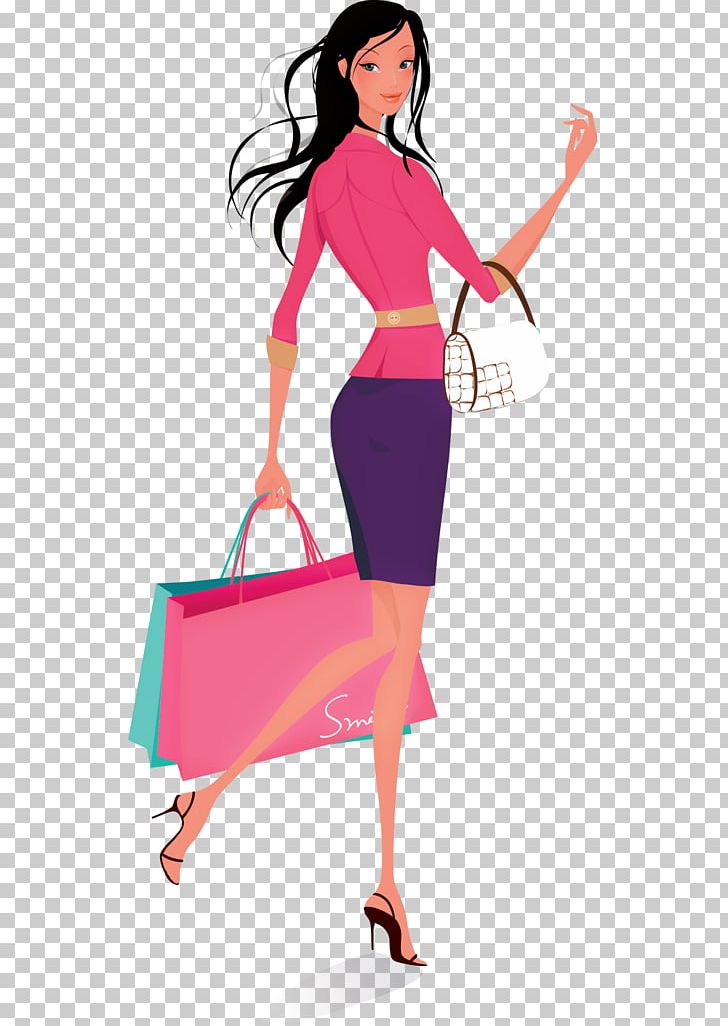 Woman Shopping PNG, Clipart, Adobe Illustrator, Coffee Shop, Encapsulated Postscript, Fashion, Fashion Design Free PNG Download