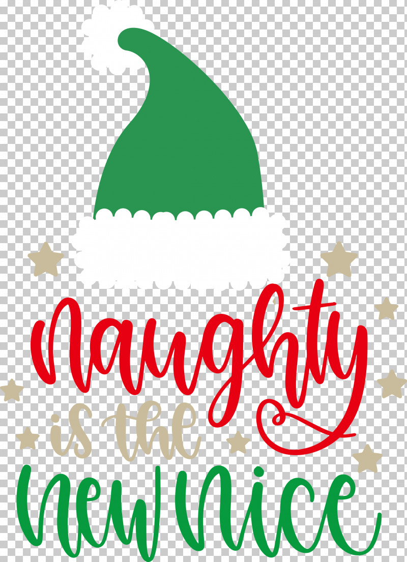 Naughty Is The New Nice Naughty Christmas PNG, Clipart, Christmas, Geometry, Leaf, Line, Logo Free PNG Download