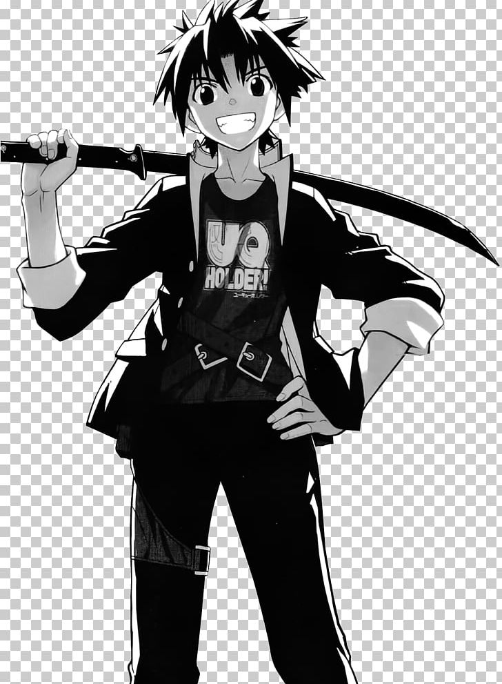 UQ Holder! 10 Evangeline A.K. McDowell Anime Manga PNG, Clipart, Anime, Asuna Kagurazaka, Black, Black And White, Black Hair Free PNG Download