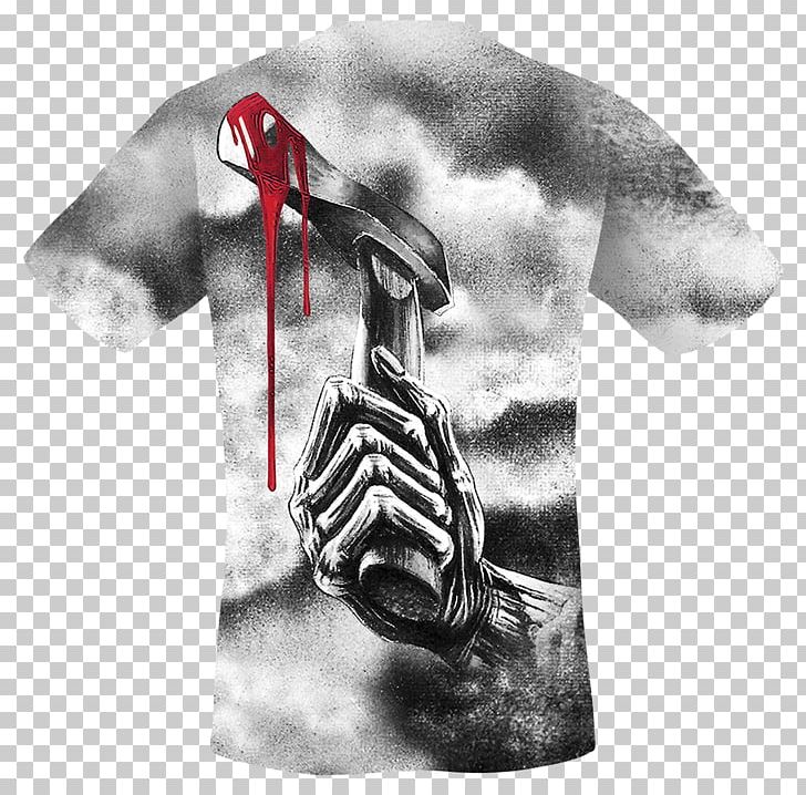 T-shirt Iron Maiden Killers Clothing All Over Print PNG, Clipart, Album, Allover, All Over Print, Black And White, Clothing Free PNG Download