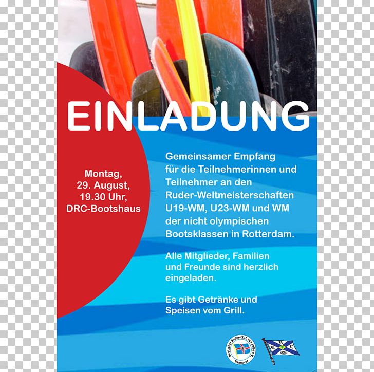 Deutscher Ruder-Club Von 1884 German Rowing Federation Hannoverscher Radsport Club Von 1912 Flyer PNG, Clipart, Advertising, Brand, Brochure, Com, Display Advertising Free PNG Download