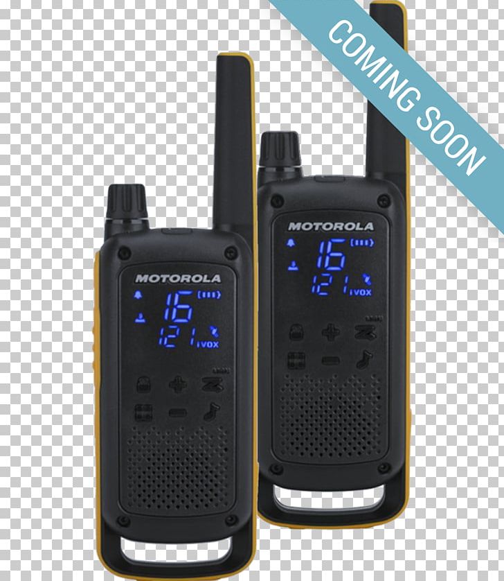 Microphone Walkie-talkie PMR446 Motorola Radio PNG, Clipart, Battery, Communication Device, Electronic Device, Electronics, Frequency Free PNG Download