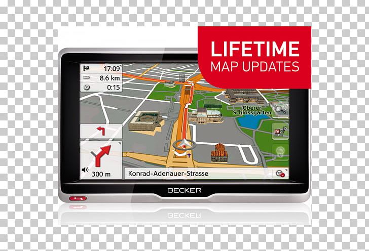 GPS Navigation Systems Car Automotive Navigation System Becker Active 5 LMU Plus PNG, Clipart, Automotive Navigation System, Becker, Car, Electronics, Global Positioning System Free PNG Download