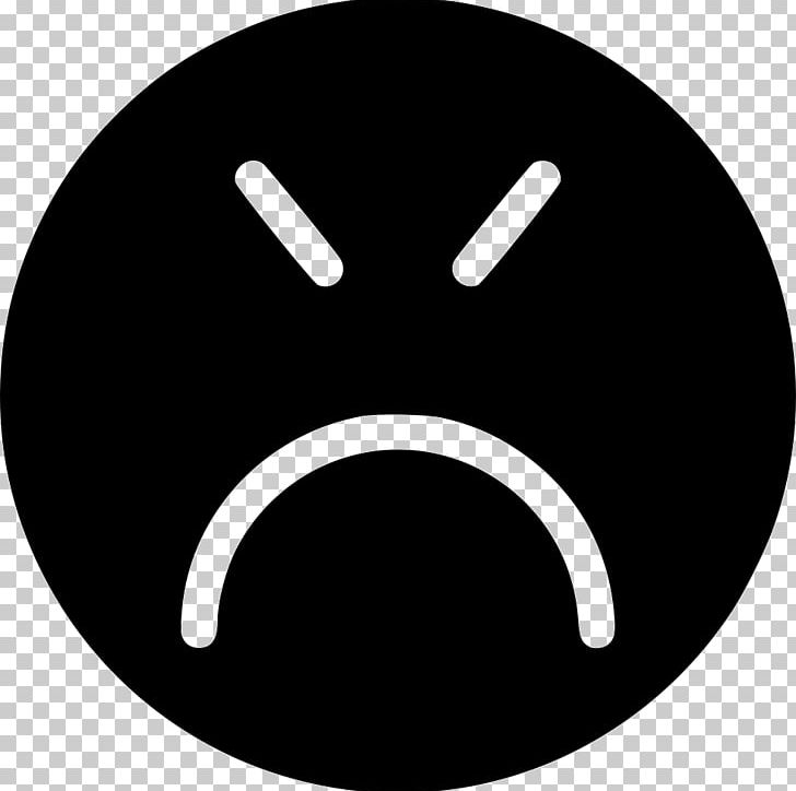 Emoticon Smiley Computer Icons Emoji Sadness PNG, Clipart, Angle, Angry, Black And White, Circle, Computer Icons Free PNG Download