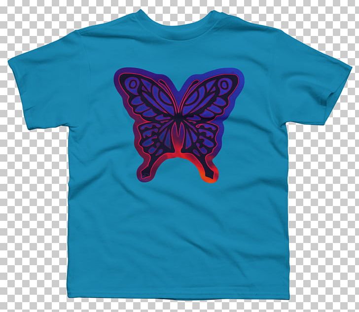 T-shirt Sleeve Turquoise Font PNG, Clipart, Active Shirt, Aqua, Blue, Boy, Butterfly Free PNG Download