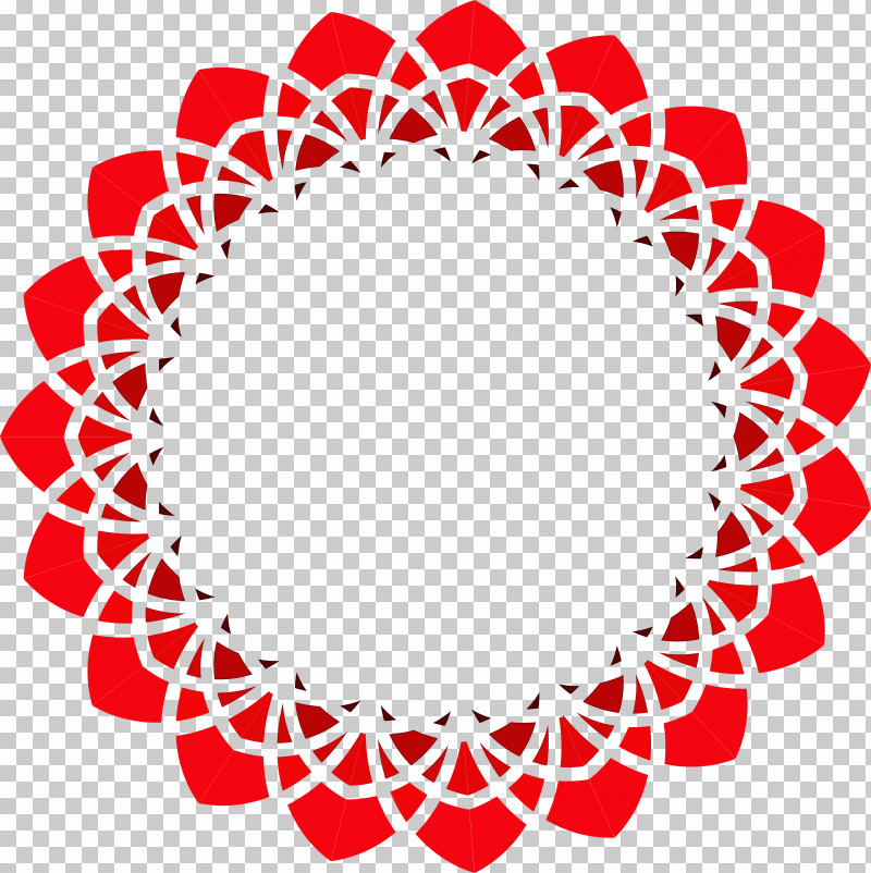 Circle Frame PNG, Clipart, Circle, Circle Frame, Doily, Linens, Red Free PNG Download