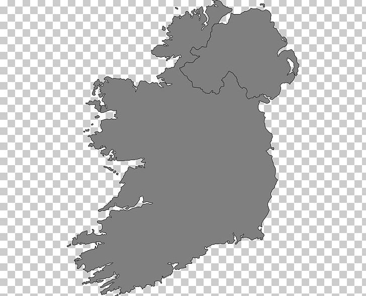 Flag Of Ireland Map PNG, Clipart, Art, Black, Black And White, Blank Map, Contour Free PNG Download